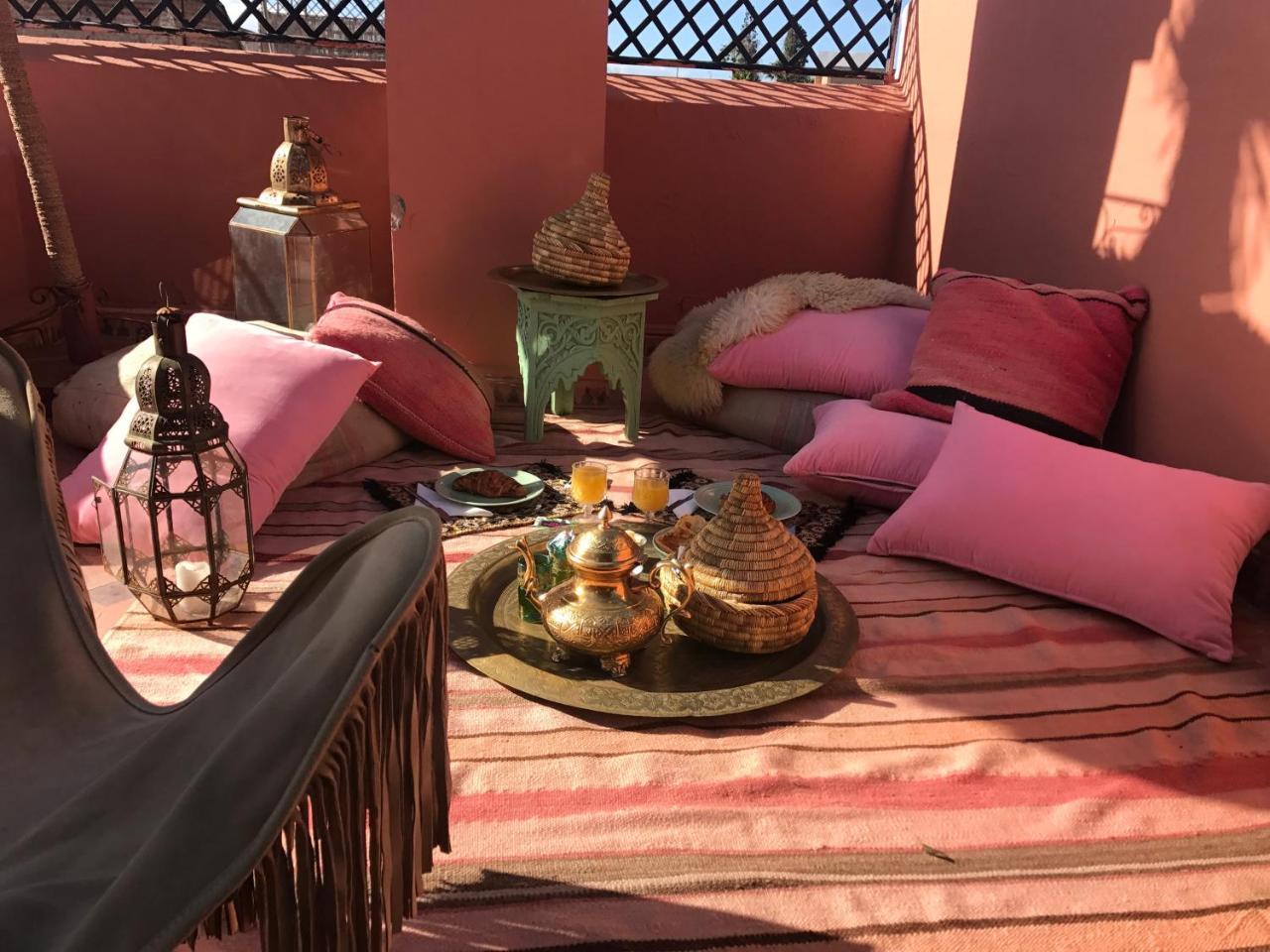 Bed and Breakfast The Bohemian Jungle Marrakesch Exterior foto